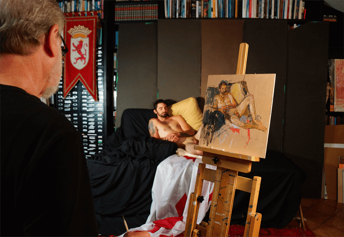 jc82024_0005_JC-painting-model-in-the-studio.jpg JC-painting-nude-cycle-guy