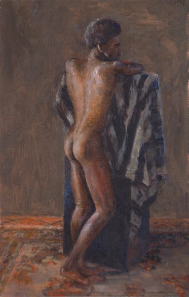 Marco, oil on canvas board, 18" x 11", $2500 | © JC Washbourne, 2019