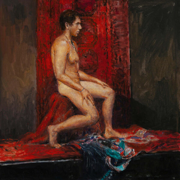Proud Heritage by Artist JC Washbourne - Male Nude Full Figure Study