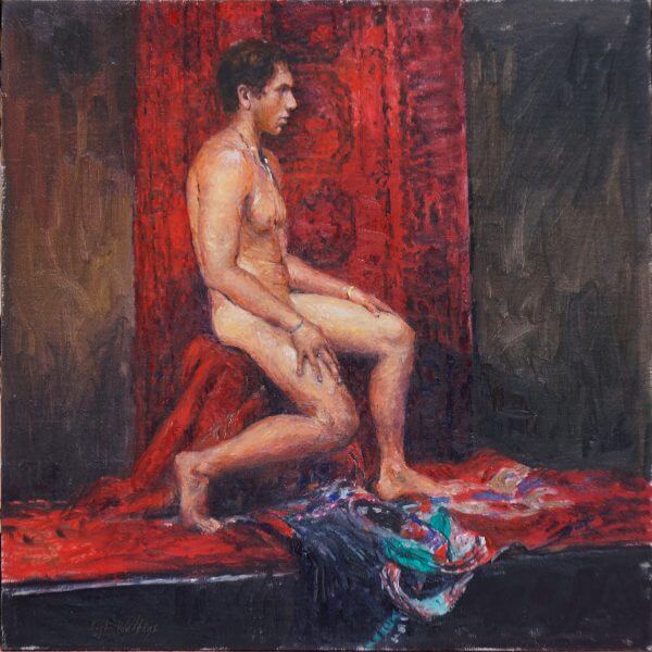 Proud Heritage, oil on canvas board, 18" x 18" $3500 | © JC Washbourne, 2019