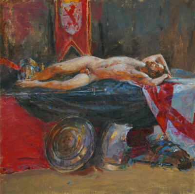 The Resting Conquistador by Artist JC Washbourne