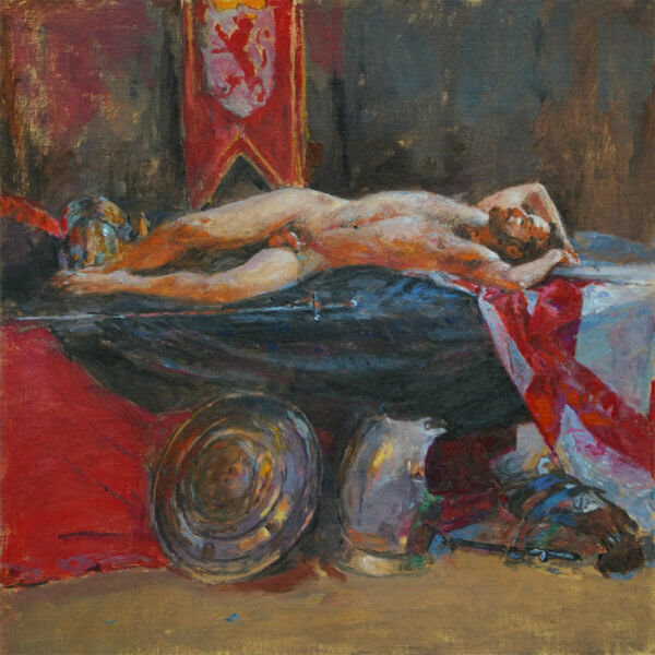 The Resting Conquistador by Artist JC Washbourne